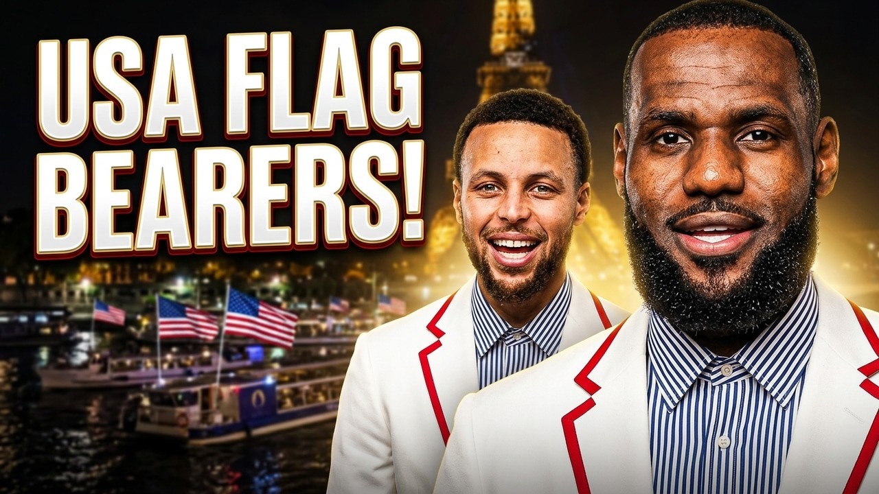 LeBron James & Team USA Opening Ceremony 2024 Paris Olympics! 🥇