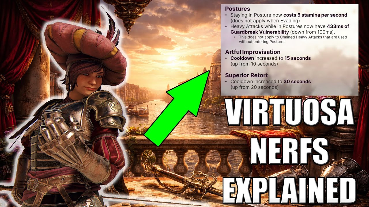 Virtuosa NERFS Explained and STRESSTESTED | For Honor