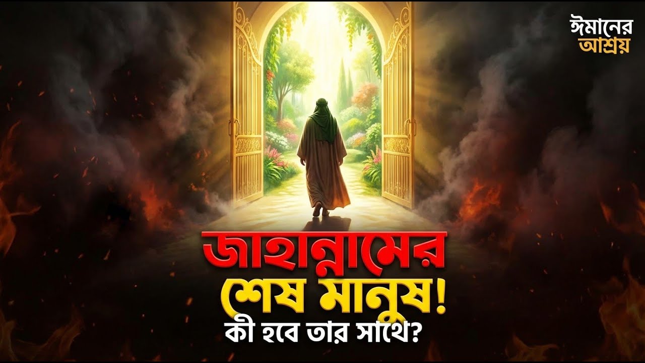 জাহান্নামের শেষ ব্যক্তি কীভাবে জান্নাতে যাবে? |The Last Man of Jahannam | হৃদয় কাঁপানো ইসলামিক ঘটনা