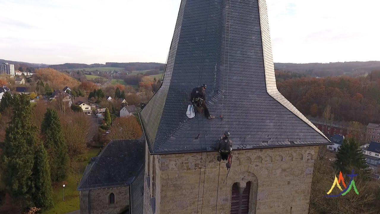 Keine Löcher mehr am Kirchturm in Ruppichteroth