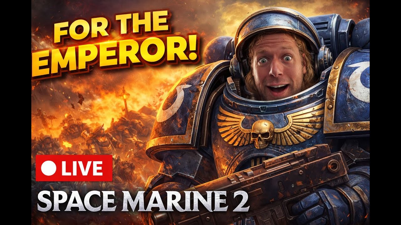 🔴 LIVE: For The Emperor! - Space Marine 2