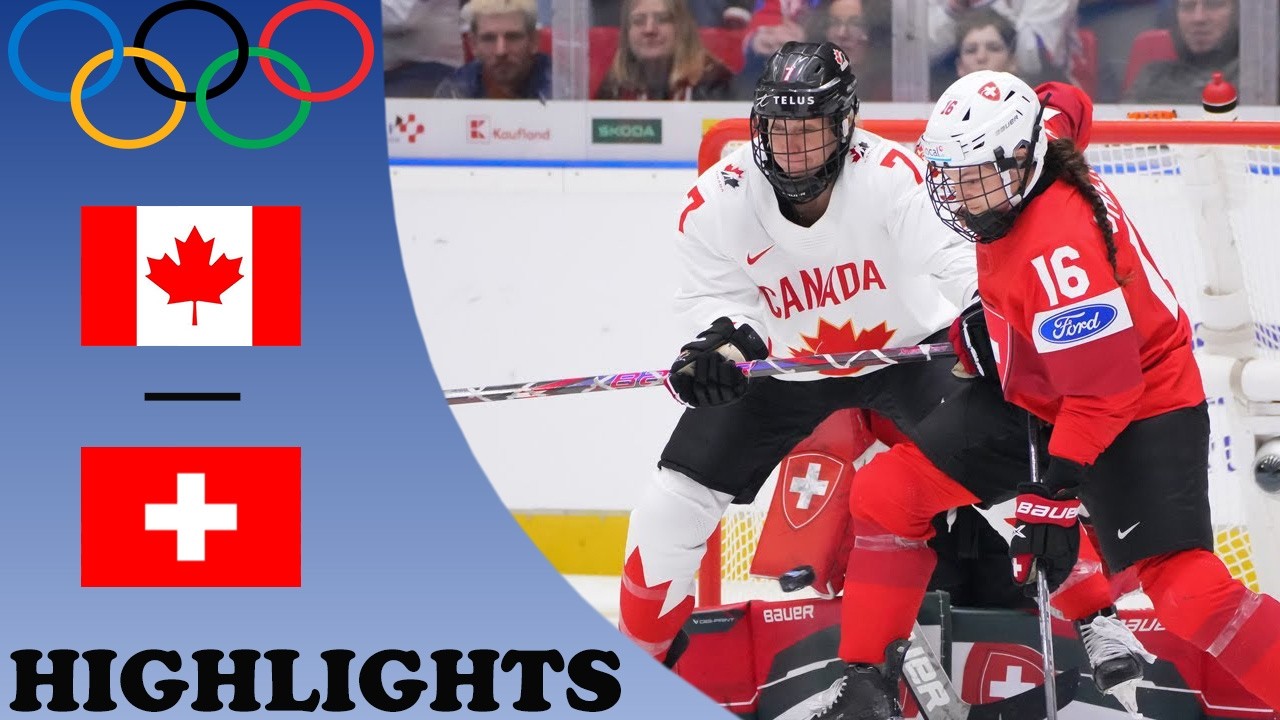 Canada vs Switzerland Highlights | Women's Ice Hockey | The Pre-Olympics 2026 Meeting