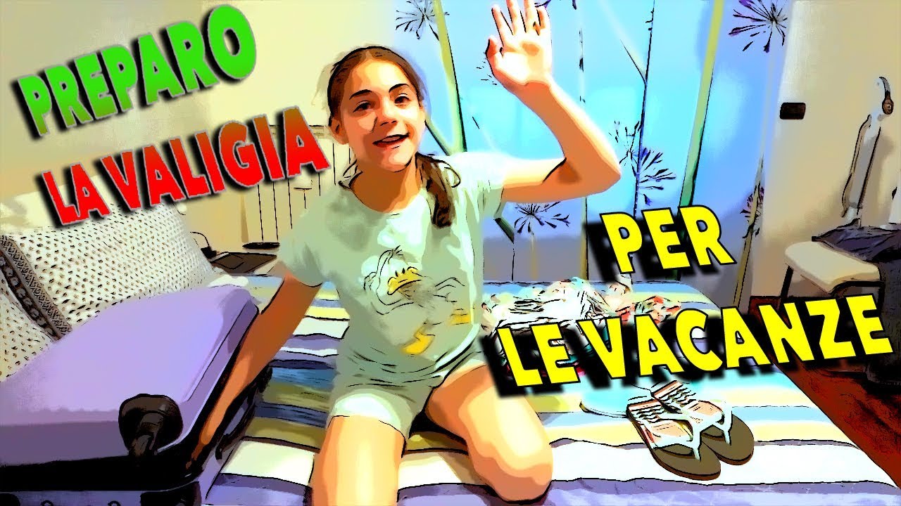 PREPARO LA VALIGIA PER LE VACANZE - UN TRUCCO INCREDIBILE PER  FAR STARCI DENTRO TUTTO!