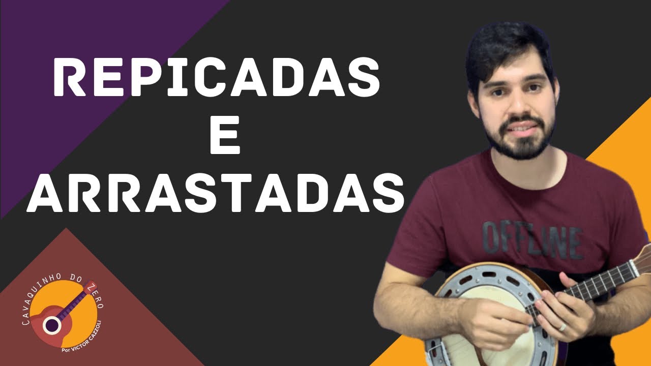APRENDA AS REPICADAS E ARRASTADAS NO BANJO