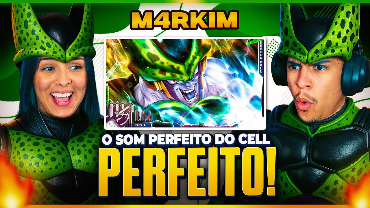 M4RKIM: Cell (Dragon Ball Z) - D.N.A | [Casal Jounin React] 🔥
