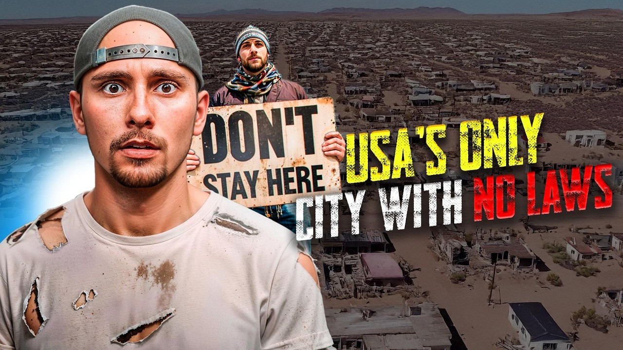 DANGEROUS CAMPING INSIDE THE CITY WITH NO LAWS&nbsp;(SLAB CITY) VERY SCARY