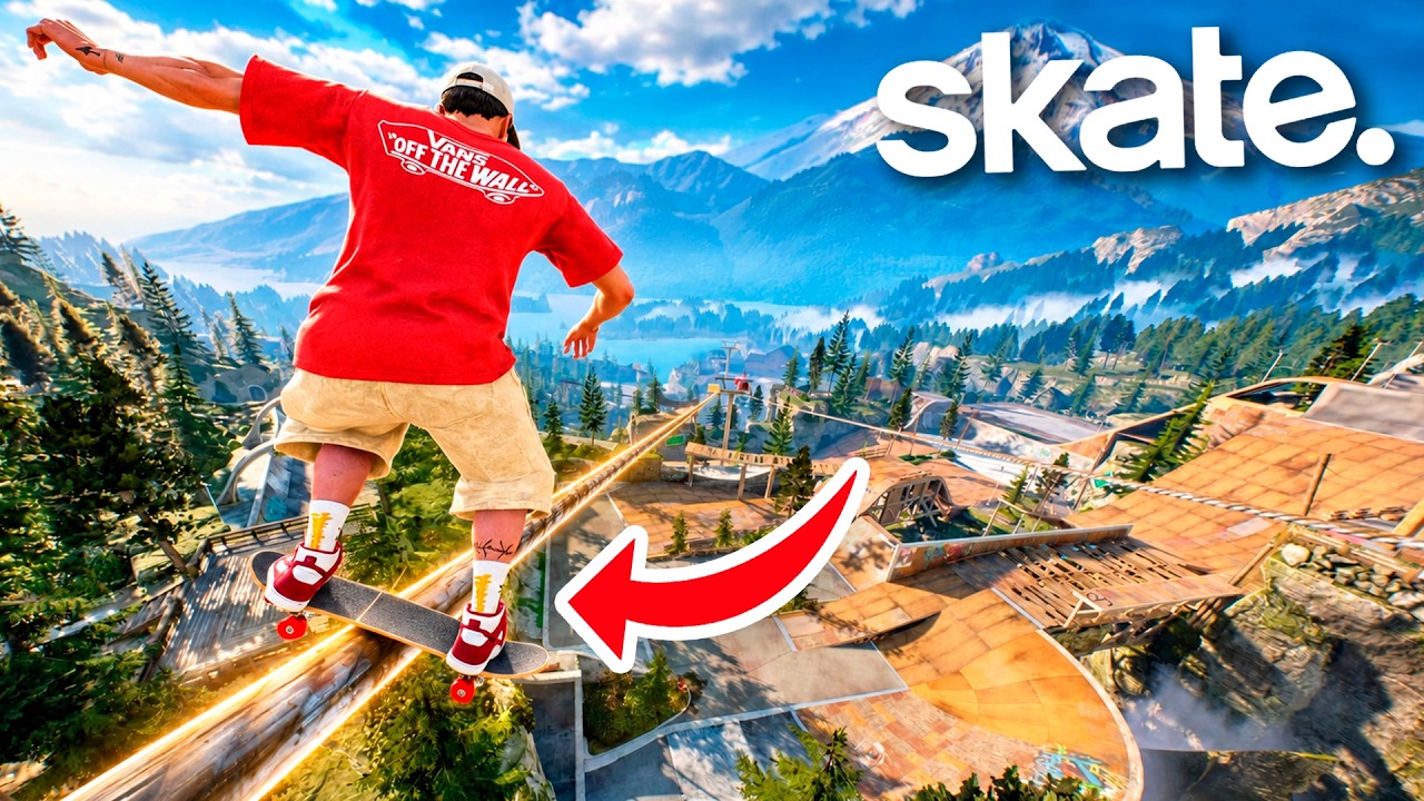 НОВЫЙ мегапарк в Skate ПРОСТО ОГРОМНЫЙ