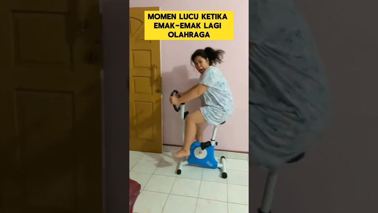 momen lucu ketika emak-emak olahraga bikin ngakak ‼️‼️‼️ 