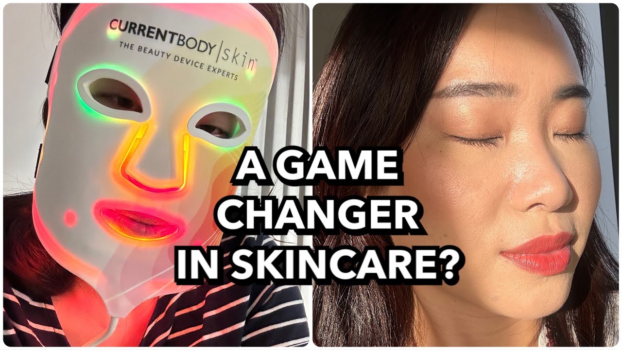 MY NIGHT TIME SKINCARE ROUTINE  feat. CURRENTBODY SKIN 4-in-1 LED MASK | HONEST Review ❤️