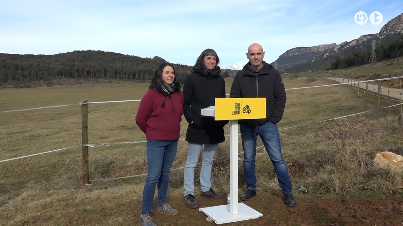 La CUP rebutja la central hidroelèctrica reversible de la Baells