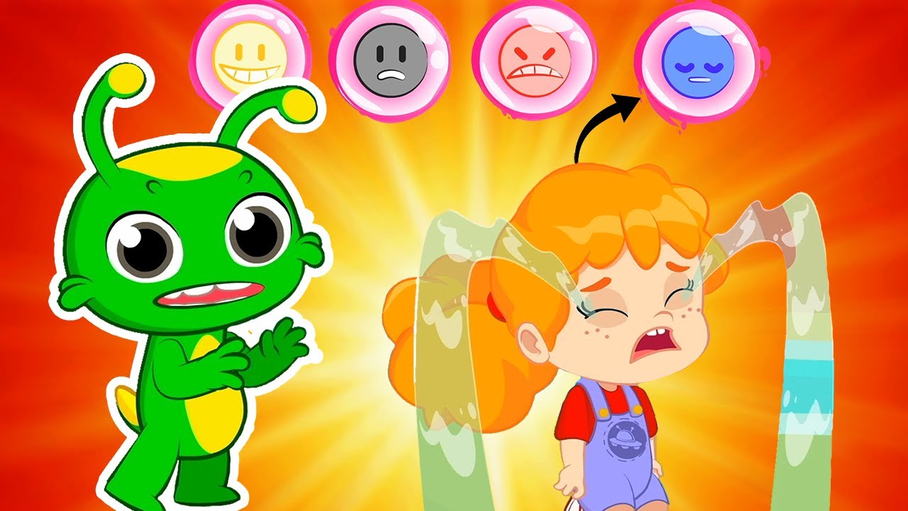 Émotions Pour Les Enfants 😄😢 Apprends Les Émotions Avec Groovy | Dessin Animé Éducatif