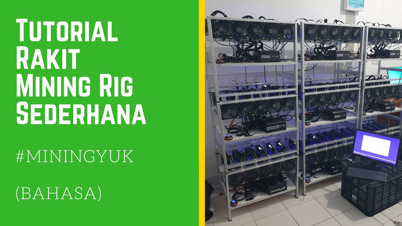 Tutorial Rakit Mining Rig Sederhana (6 x RTX 2060) dengan Single PSU