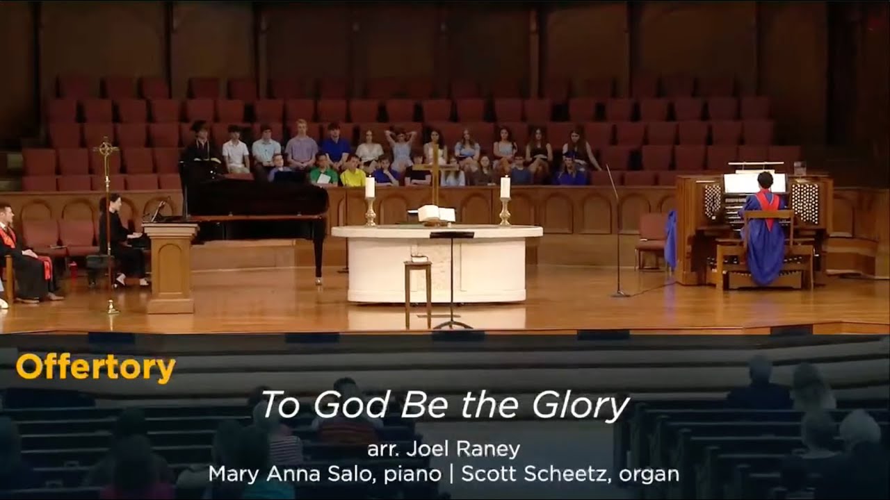 To God Be the Glory - arr. Joel Raney | Piano and Organ Duet