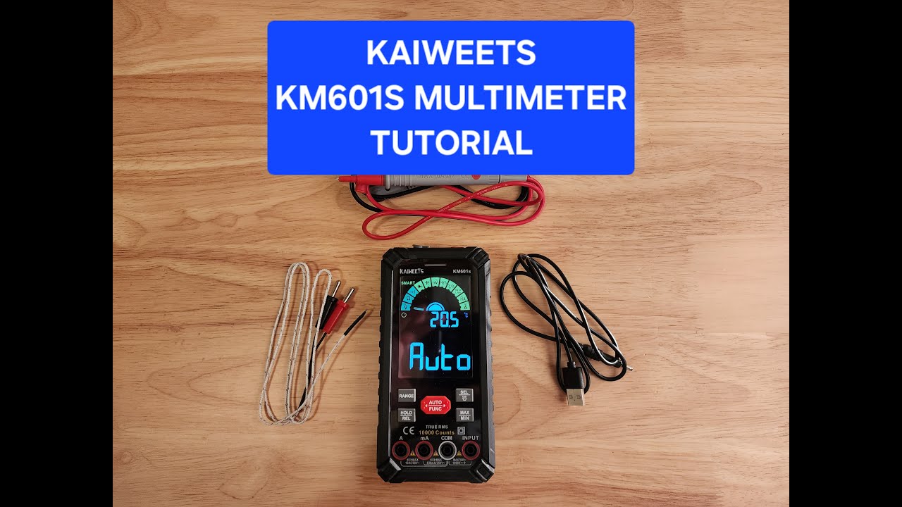 Kaiweets Multimeter Tutorial KM601S