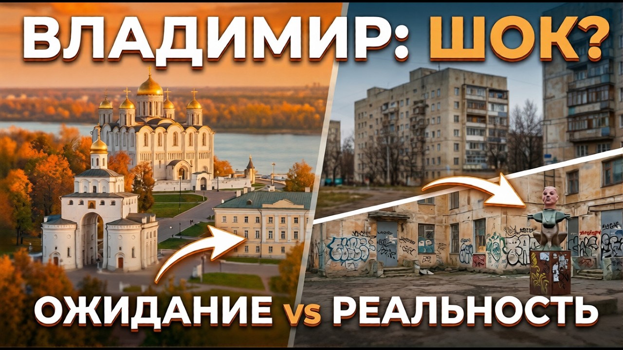 ВЛОГ: Путешествие во Владимир. Первые впечатления о городе!