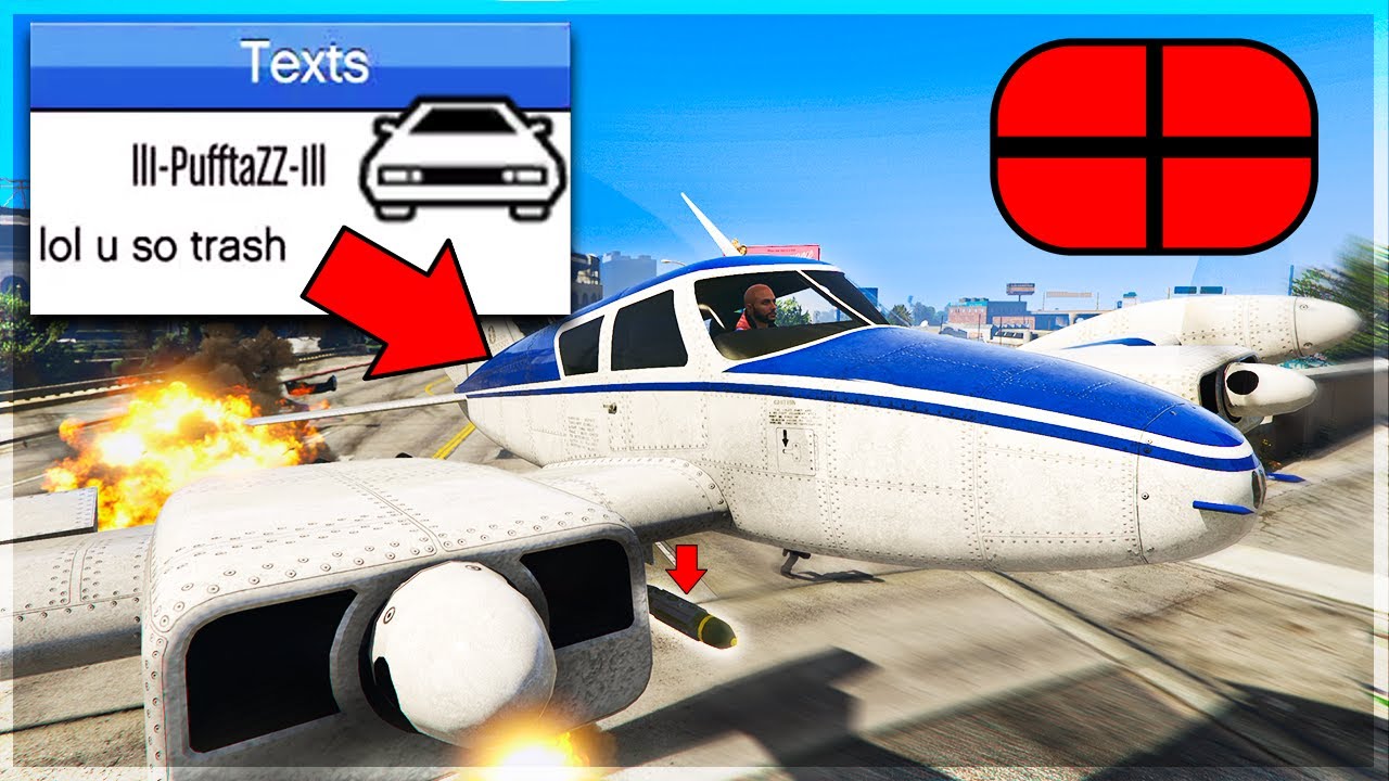 Cuban 800 Trolling a SALTY Deluxo Griefer on GTA Online!!