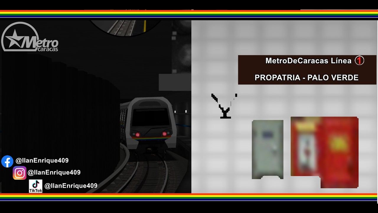 [OpenBVE] Metro de Caracas Línea 1 | Tren CAF S6 | ★彡[ɪʟᴀɴᴇɴʀɪQᴜᴇ409]彡★ | Parte 3 de 6