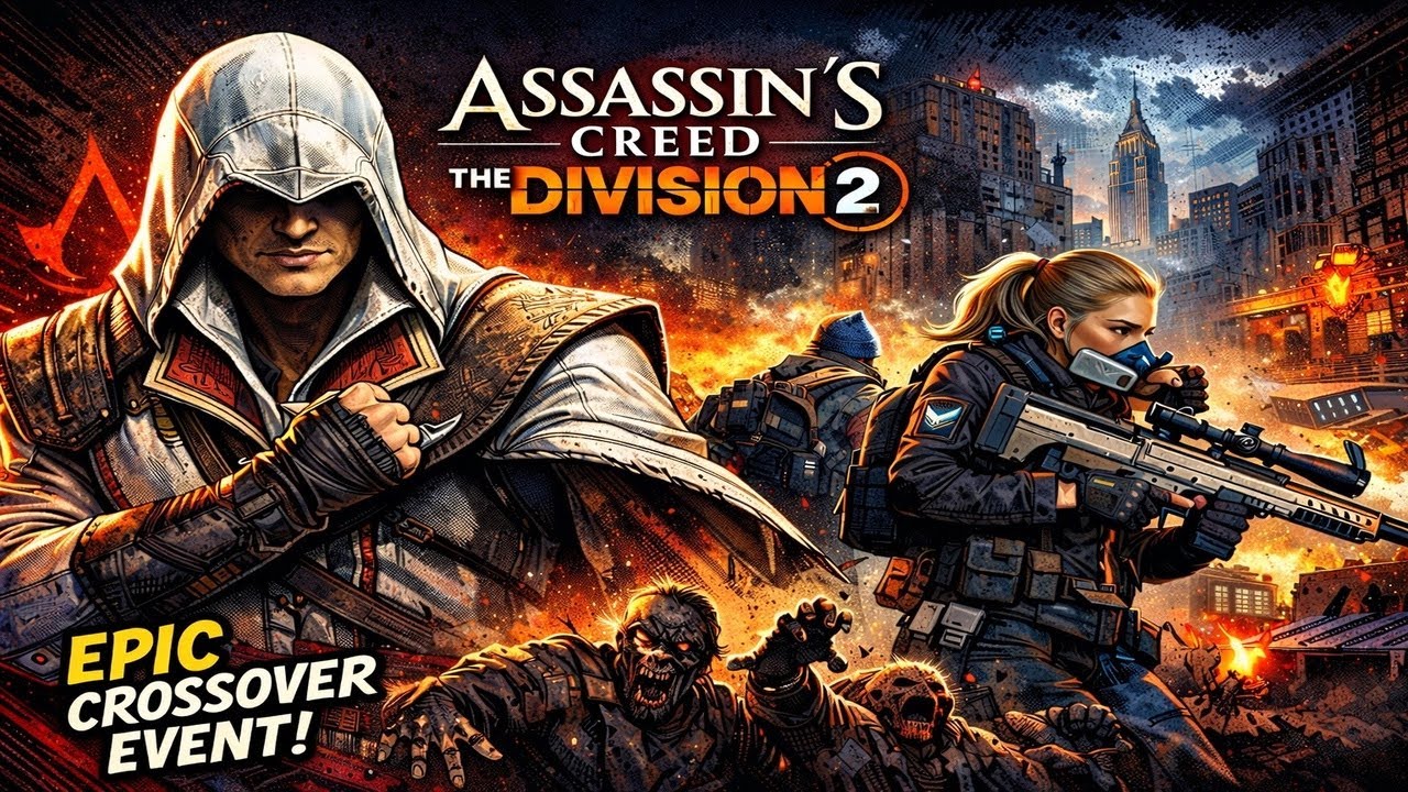 LIVE: THE DIVISION 2 - ASSASSINS CREED CROSS OVER EVENT #division2 #assassinscreed #ubisoft
