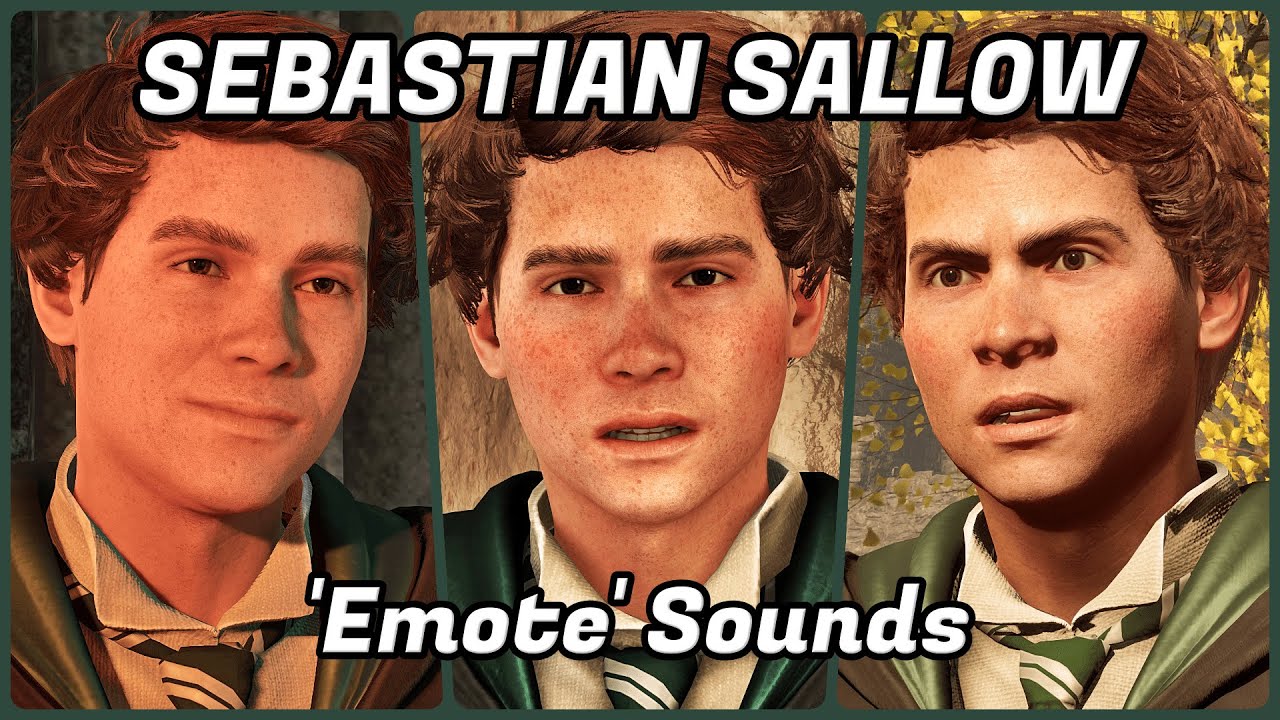 Hogwarts Legacy - Sebastian Sallow 'Emote' Sounds