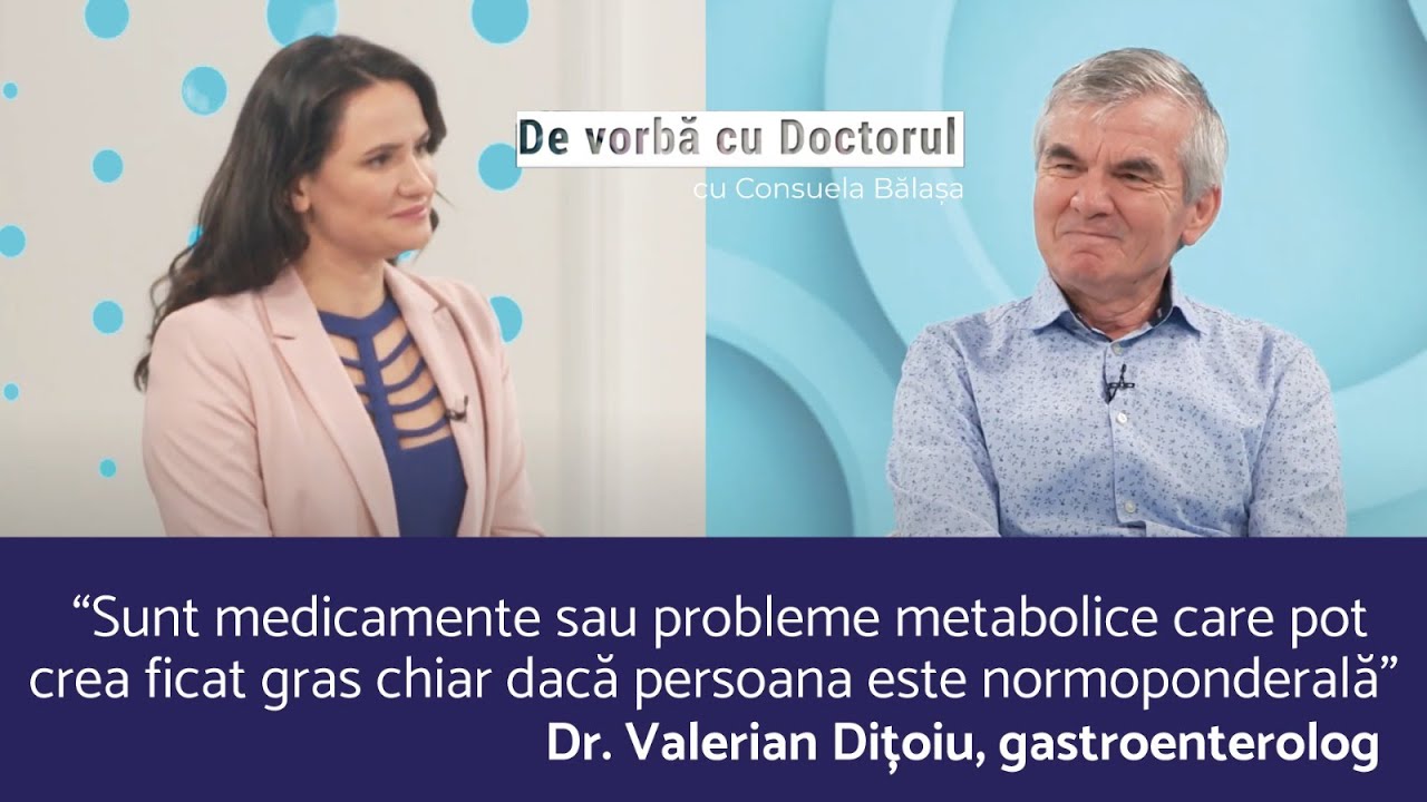STEATOZA HEPATICĂ, AFECȚIUNEA FICATULUI GRAS PARTEA 1 - cu DR. ALECSE DIȚOIU