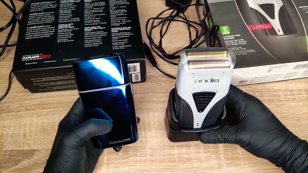 Andis Shaver vs Babylispro BlueFX ¿Cuál comprar?