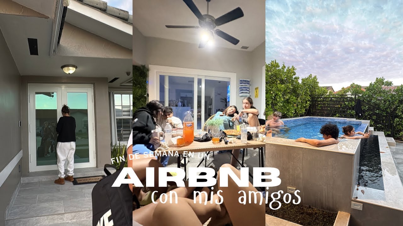 finde de airbnb con mis amigos (dic 1)