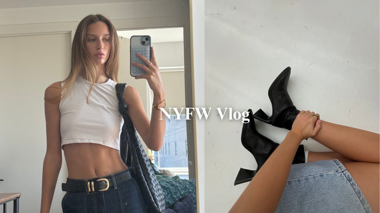 preparing for fashion week (dying my hair, facial, pilates, digitals, castings)