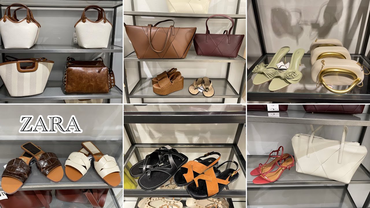 ZARA BAGS & SHOES NEW COLLECTION  / MARCH 2025