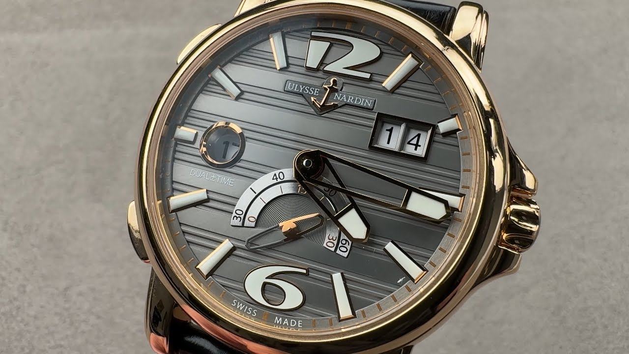 Ulysse Nardin Dual Time (246-55/69) Ulysse Nardin Watch Review