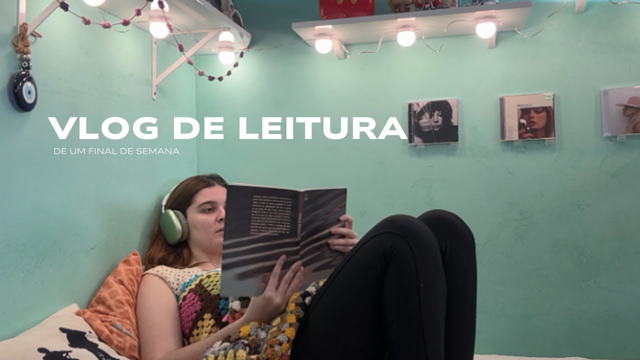 (big) vlog de leitura | final de semana lendo