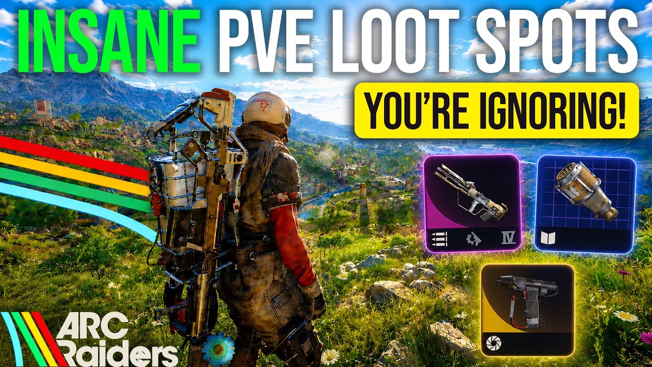 ЕЩЁ БОЛЬШЕ секретных мест с лутом в PvE, которые игроки ВСЁ ЕЩЁ игнорируют! (ARC Raiders)