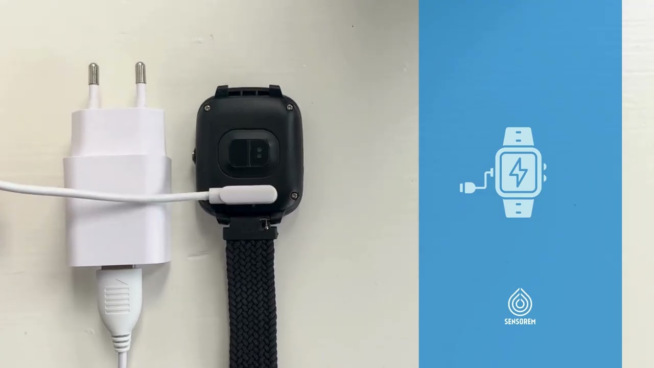EN | Sensorem personal alarm | How to charge the personal alarm [wide]