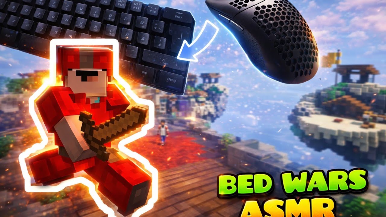 GAMEPLAY BED WARS ASMR |Mister POMA 