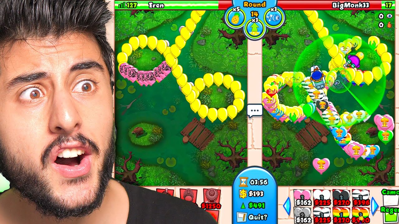 BTD Battles rastgele kulelerle kazanmaya ÇALIŞMAK!!