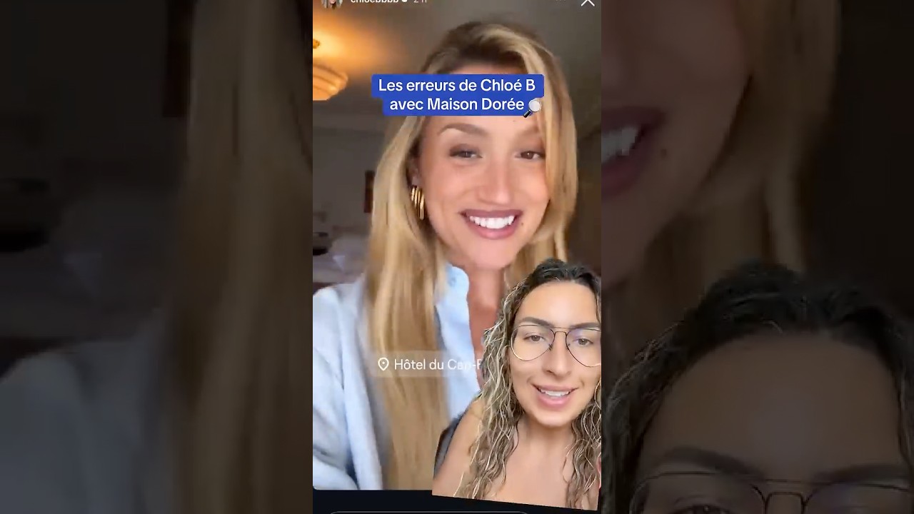 CHLOE B ferme Maison Dor&eacute;e : voil&agrave; POURQUOI !