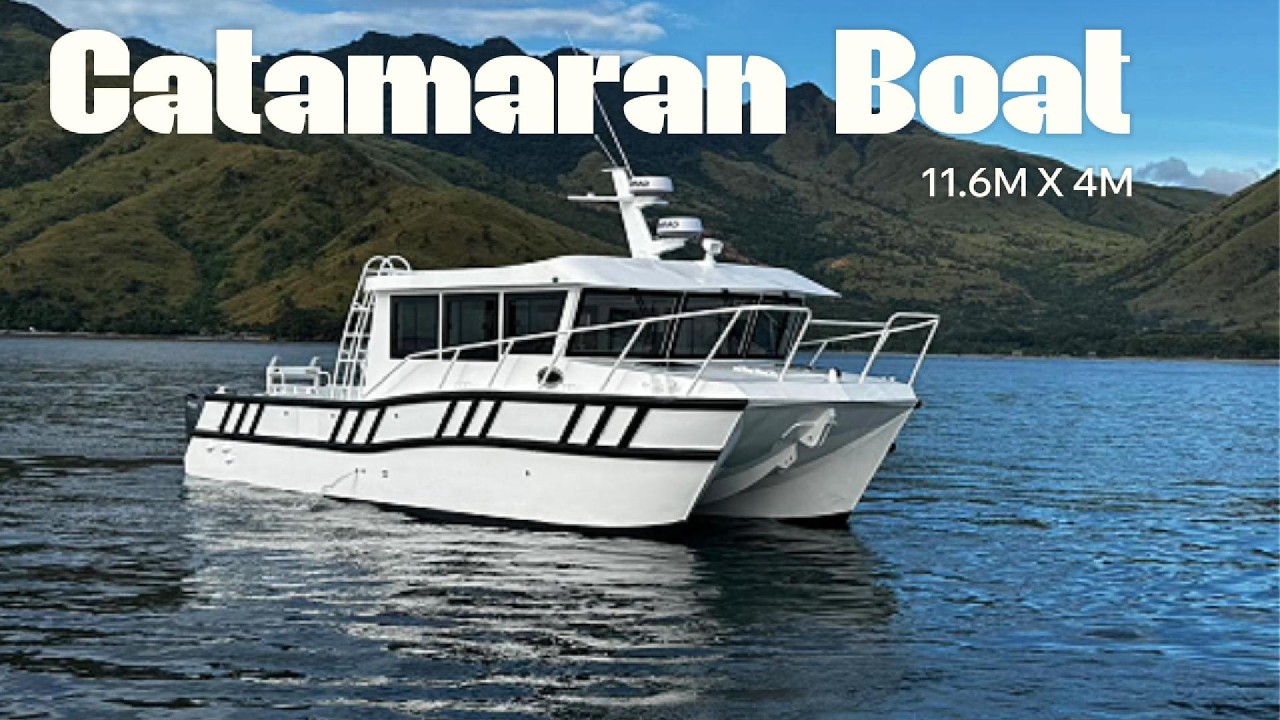 Roger's Craft --11.6m x 4m catamaran boat charter