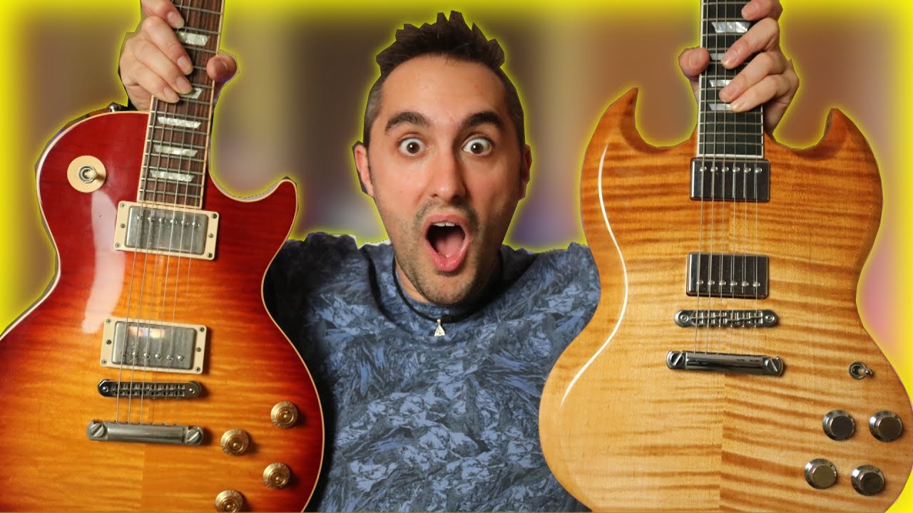 GIBSON LES PAUL Standard VS GIBSON SG HP.✅ ¿Cuál suena mejor?
