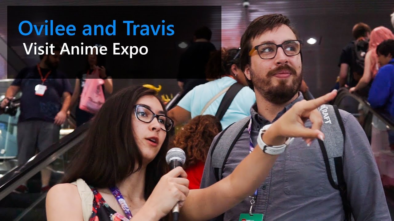 Ovilee takes Travis to Anime Expo