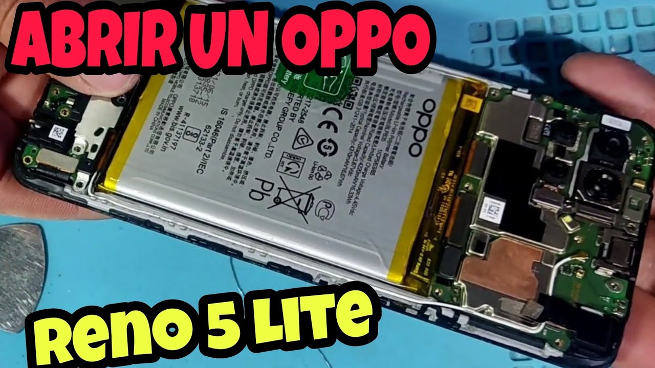 🔥Cómo DESTAPAR un oppo reno 5 Lite - ABRIR UN OPPO RENO 5 LITE🔥