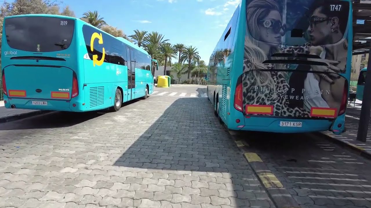 Realität Gran Canaria Maspalomas 14.9.23 heute alle Info Busfahren und mehr, wo gibt es Fahrscheine