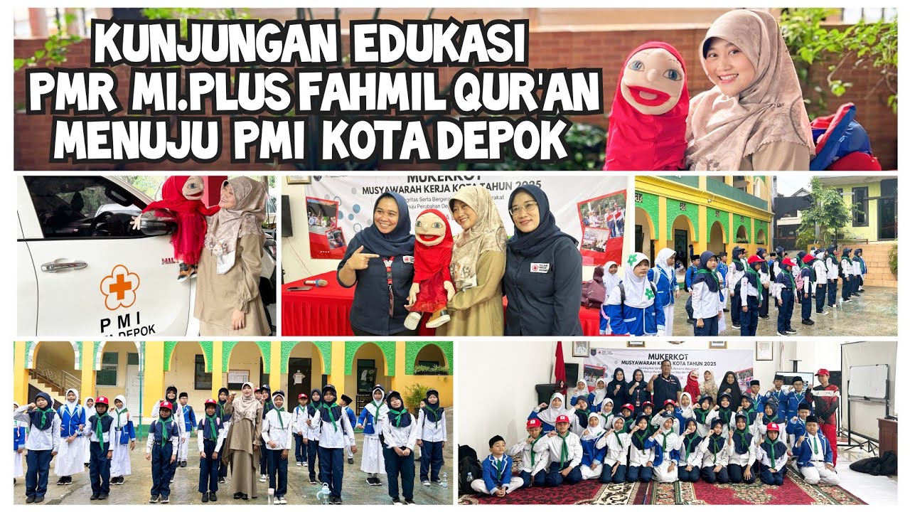 Kunjungan Edukasi PMI Kota Depok