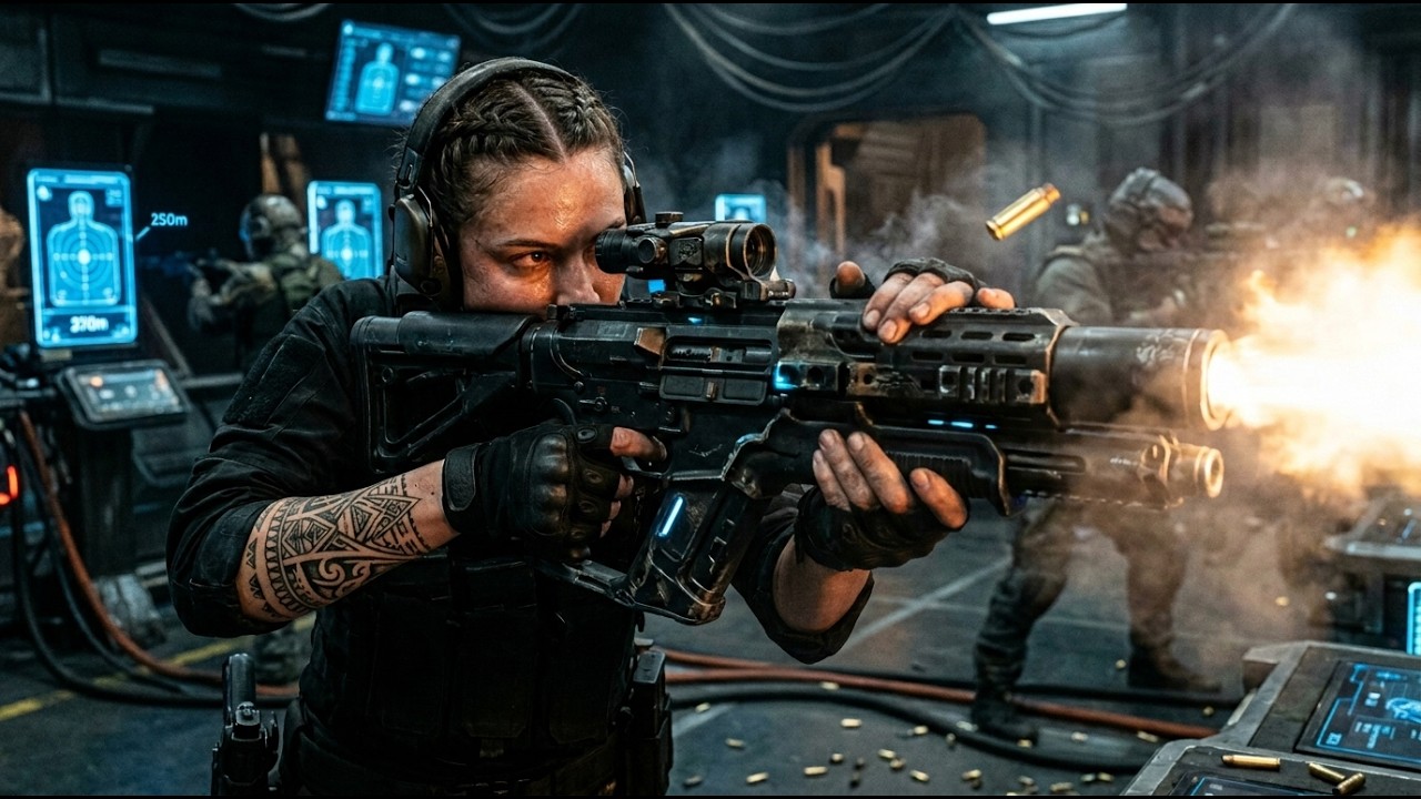 They Mocked Her Grip Technique  Until the Instructor Whispered, Only Earthborn can shoot like.Golden