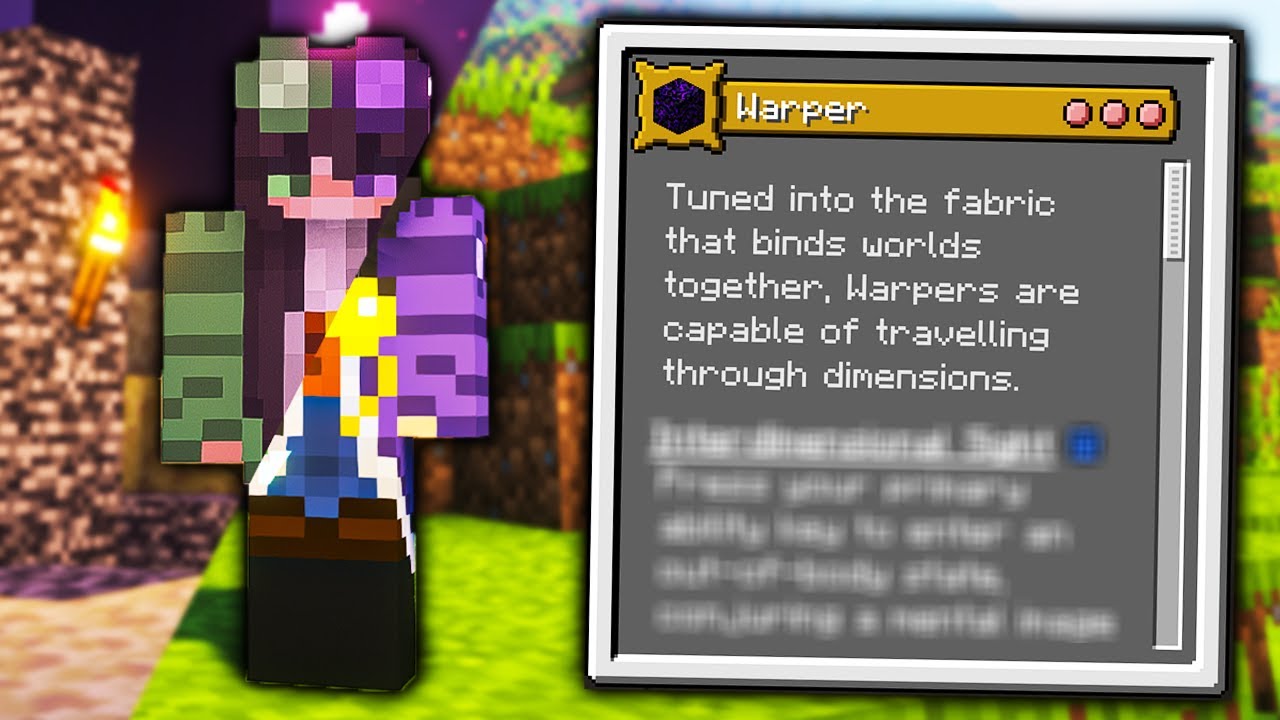 Warper Origin — мод Minecraft Origins