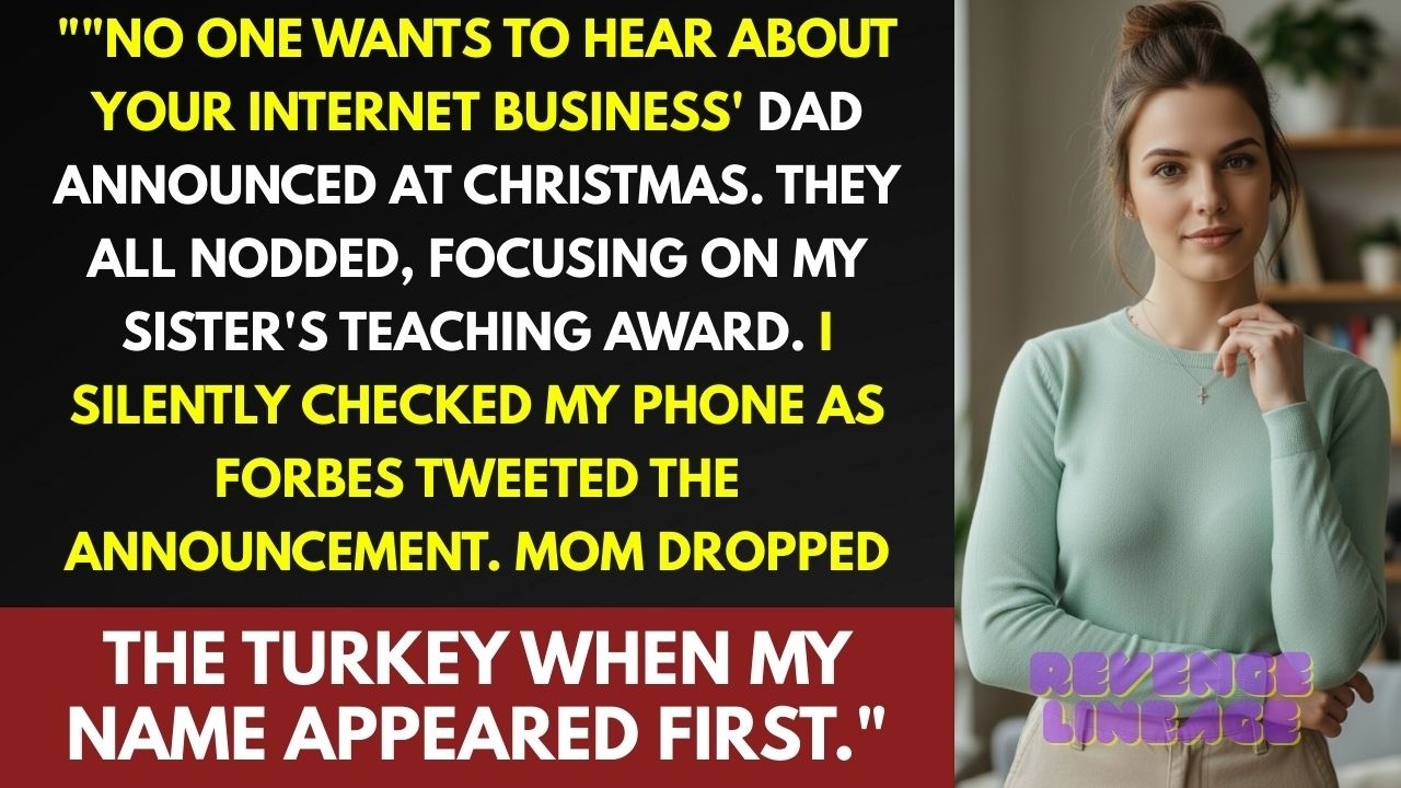 Family Banned Me From Career Talk - Until Forbes Released Their 30 Under 30 List