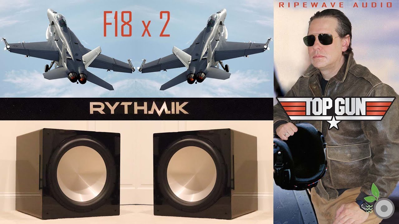 Rythmik Audio F18 — Распаковка 2 шт. — Пара сабвуферов