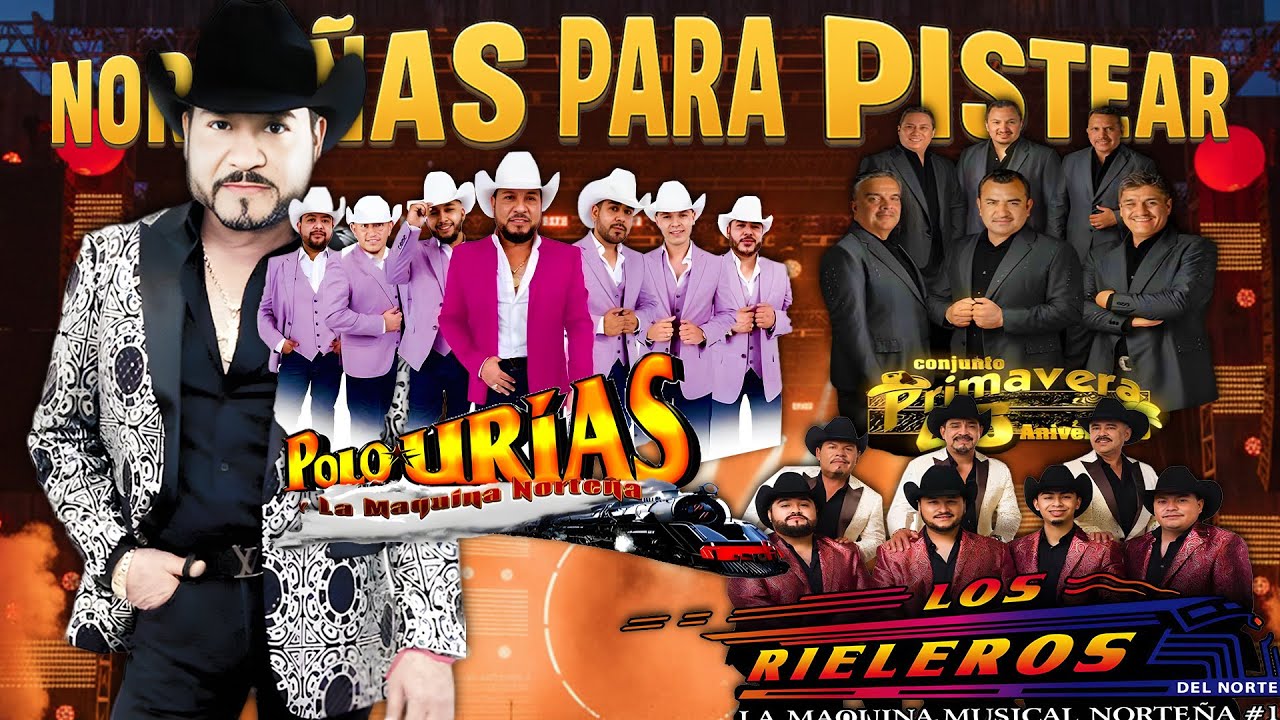 Puras Norteñas Viejitas Mix 🎶 Los Rieleros del Norte y Conjunto Primavera y Polo Urias