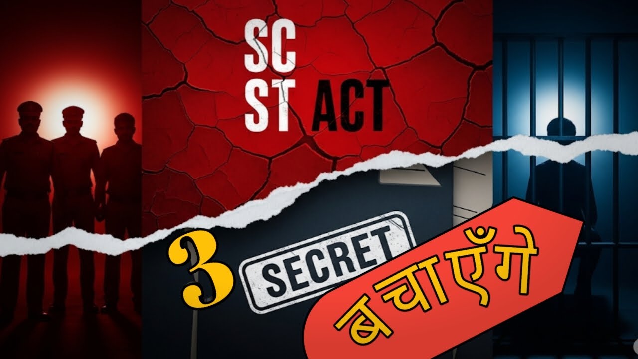 SC ST Act Misuse Can Put You in Jail | 3 BIG Legal Protections TIPS  | HELP Yourself