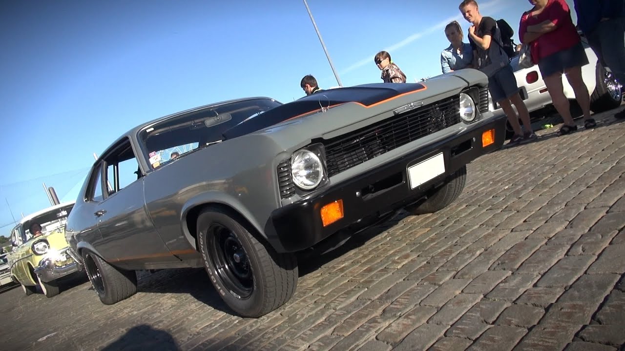 700HP Custom Chevy Nova - Insane Acceleration and Exhaust Sounds!!