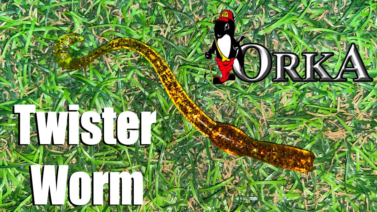Обзор силиконовой приманки Orka Twister Worm по заказу Fmagazin