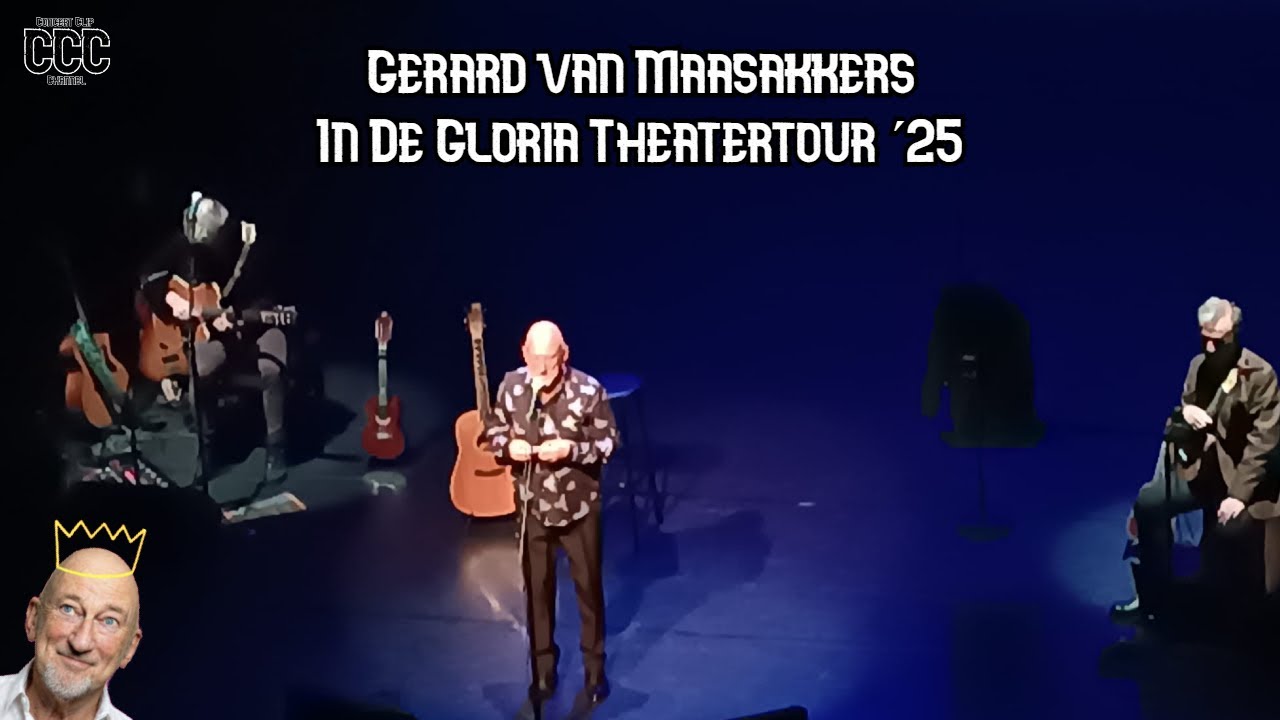 Gerard van Maasakkers In De Gloria Theatertour '25 [Compilatie]